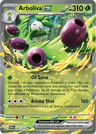 Arboliva ex 023/182 - Holofoil Destined Rivals