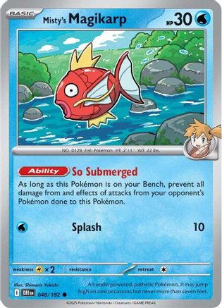 Misty's Magikarp 048/182 Destined Rivals - Common