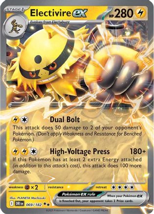 Electivire ex 069/182 - Holofoil Destined Rivals