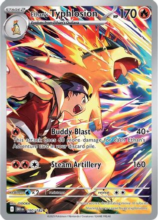 Ethan's Typhlosion 190/182 - Holofoil Destined Rivals