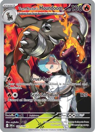 Team Rocket's Houndoom 191/182 - Holofoil Destined Rivals