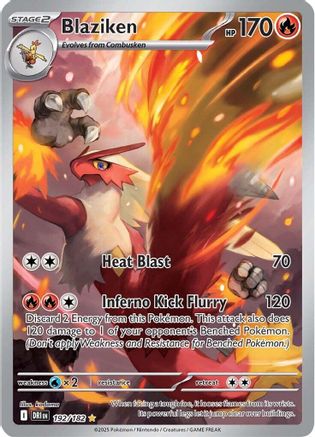 Blaziken 192/182 - Holofoil Destined Rivals