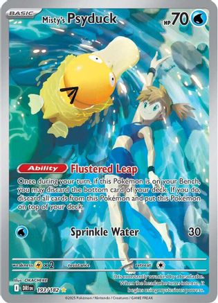 Misty's Psyduck 193/182 - Holofoil Destined Rivals