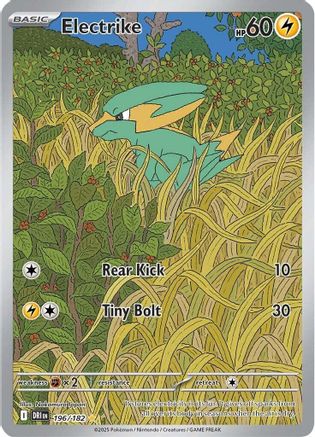 Electrike 196/182 - Holofoil Destined Rivals