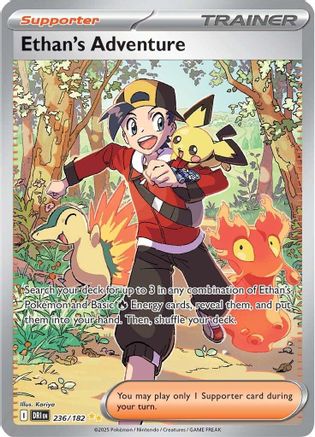 Ethan's Adventure 236/182 - Holofoil Destined Rivals