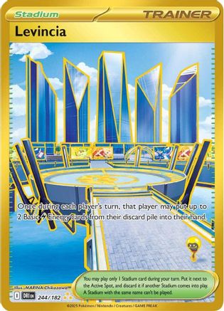 Levincia 244/182 - Holofoil Destined Rivals