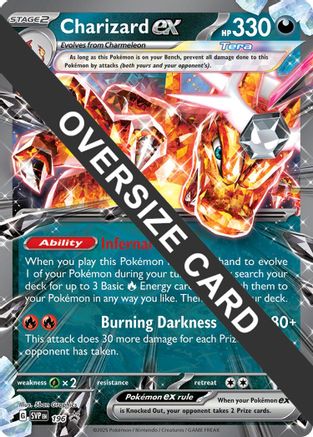 Charizard ex 196 Jumbo Cards
