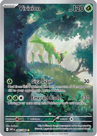 Virizion 095/086 - Holofoil White Flare