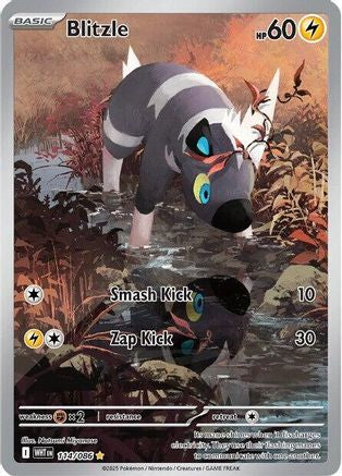 Blitzle 114/086 - Holofoil White Flare