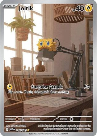 Joltik 116/086 - Holofoil White Flare