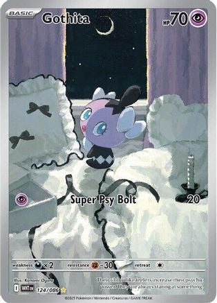 Gothita 124/086 - Holofoil White Flare
