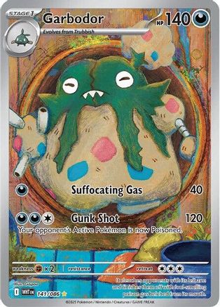 Garbodor 141/086 - Holofoil White Flare