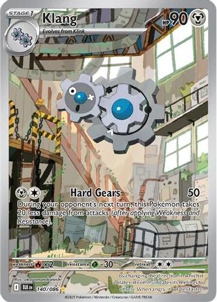 Klang 140/086 - Holofoil Black Bolt