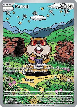 Patrat 152/086 - Holofoil SV White Flare