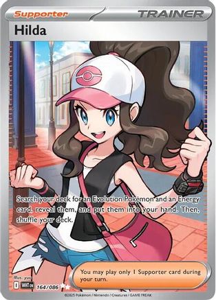 Hilda 164/086 - Holofoil White Flare