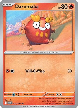 Darumaka 013/086 Black Bolt