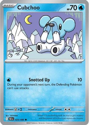 Cubchoo 025/086 Black Bolt