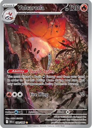 Volcarona 100/086 - Holofoil Black Bolt