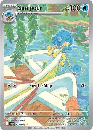 Simipour 102/086 - Holofoil Black Bolt