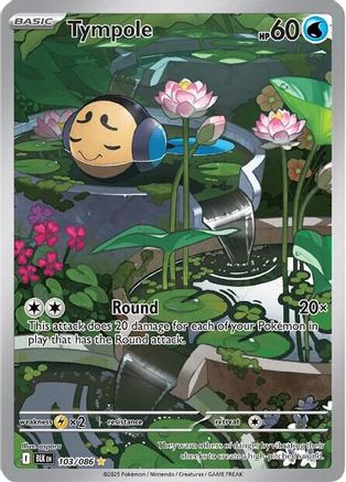 Tympole 103/086 - Holofoil SV Black Bolt