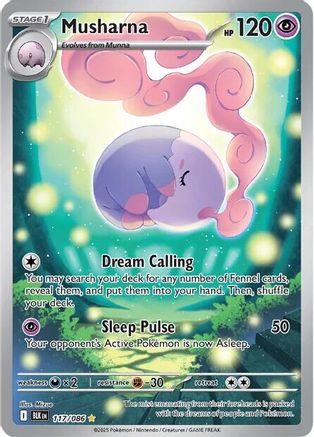 Musharna 117/086 - Holofoil Black Bolt