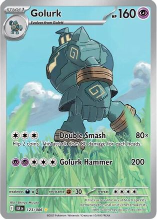 Golurk 123/086 - Holofoil Black Bolt