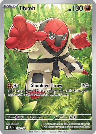 Throh 128/086 - Holofoil Black Bolt