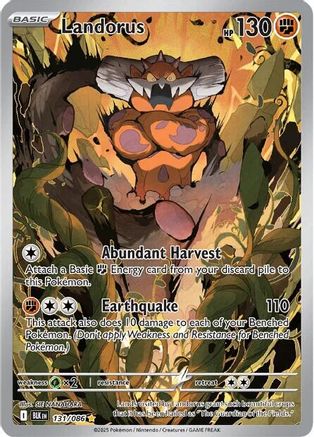 Landorus 131/086 - Holofoil SV Black Bolt