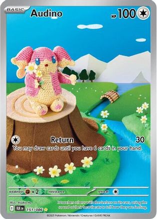 Audino 151/086 - Holofoil Black Bolt