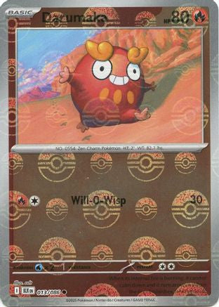 Darumaka (Poke Ball Pattern) 013/086 - Holofoil Black Bolt