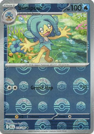 Simipour (Poke Ball Pattern) 018/086 - Holofoil Black Bolt