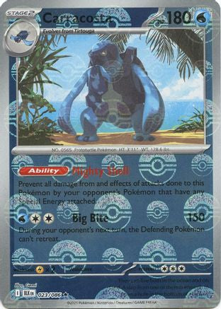 Carracosta (Poke Ball Pattern) 023/086 - Holofoil Black Bolt