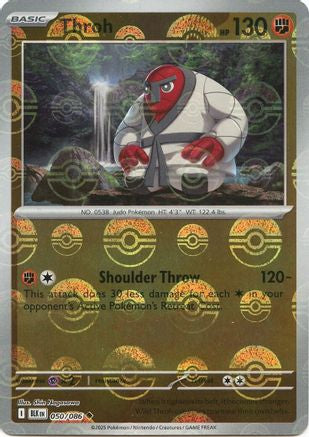 Throh (Poke Ball Pattern) 050/086 - Holofoil Black Bolt
