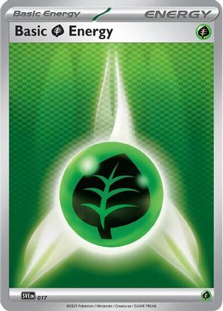 Basic Grass Energy 017 SVE Scarlet & Violet Energies