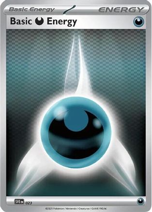Basic Darkness Energy 023 SVE Scarlet & Violet Energies