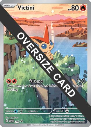 Victini 208 - Holofoil Jumbo Cards