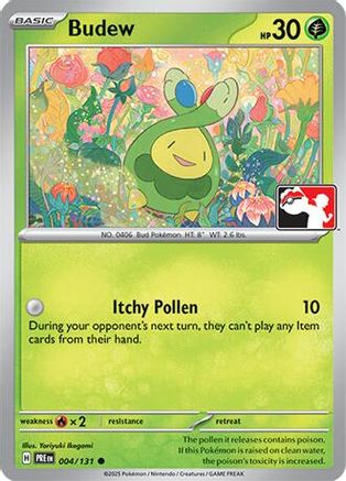 Budew 004 - Holofoil Prize Pack Series Cards
