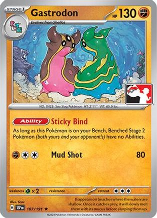 Gastrodon 107 Prize Pack Series Cards