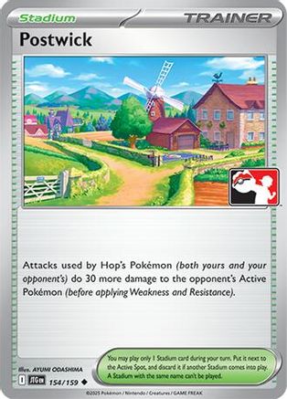 Postwick 154 - Holofoil Prize Pack Series Cards