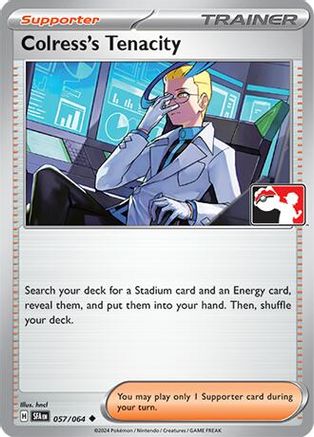 Colress's Tenacity 057/064 Prize Pack Series Cards