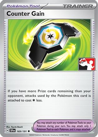 Counter Gain 169 Prize Pack Series Cards