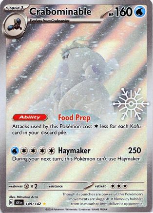 Crabominable (Holiday Calendar) 149/142 - Holofoil Miscellaneous Cards & Products