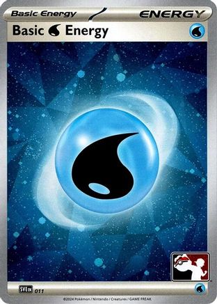 Basic Water Energy (Cosmos Holo) 011 - Holofoil Prize Pack Series Cards