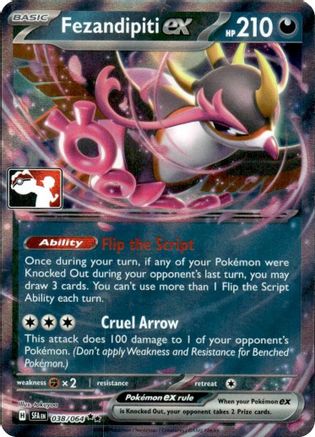 Fezandipiti ex (Series 7) 038/064 - Holofoil Prize Pack Series Cards