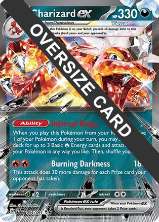 Charizard ex 054/091 - Holofoil Jumbo Cards