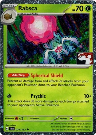 Rabsca (Cosmos Holo) 024 - Holofoil Prize Pack Series Cards