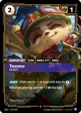 Teemo, Scout