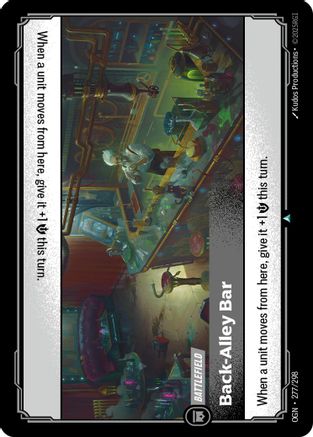 Back-Alley Bar