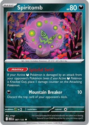 Spiritomb 087/132 Mega Evolution