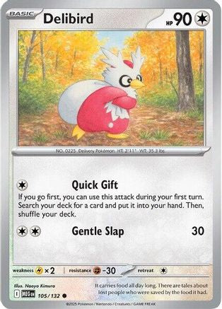 Delibird 105/132 Mega Evolution